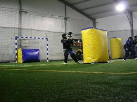Fighting in the indoor area