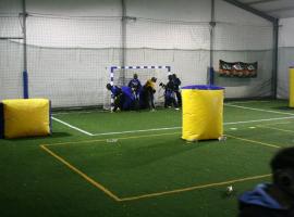 Indoor paintball